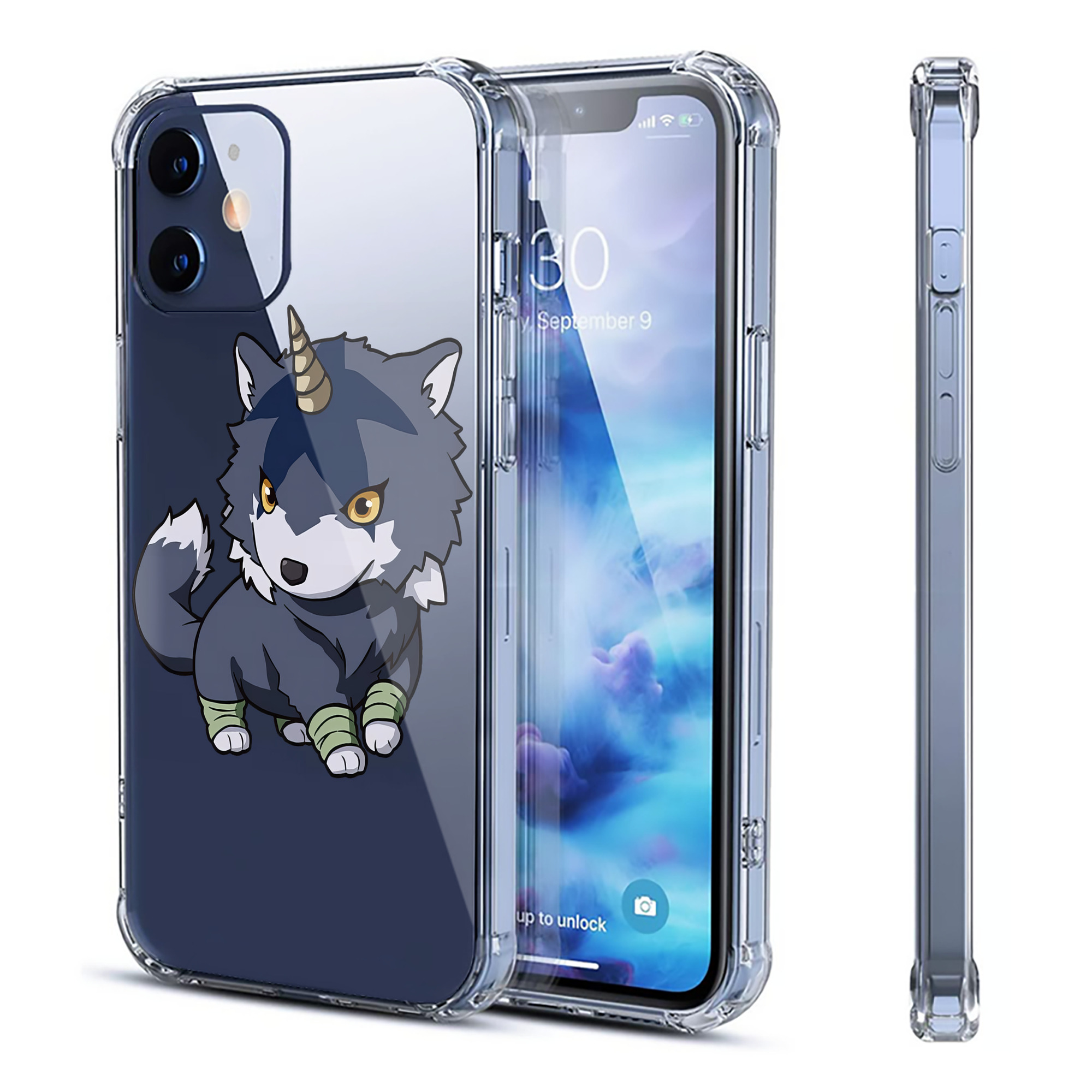 （画像用） 転スラ Regarding Reincarnated to Slime 【iPhone 12シリーズ対応】透明スマホケース（クリアソフトケース）